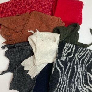 Half Pound Felted Wool Cashmere Sweater Scraps Cuttings Pieces Crafts Cutters